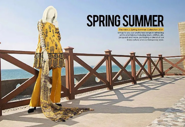 J. Sale 2023 50% Off at Unstitched Summer Collection with Price