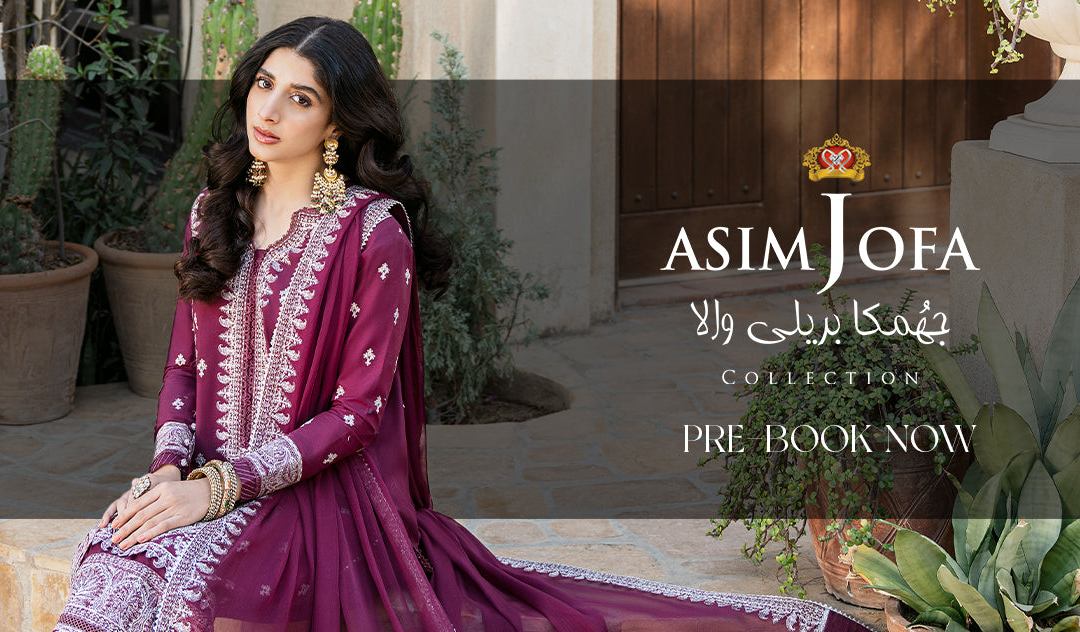 Asim Jofa Lawn Sale | Summer Collection 3 Piece with Price