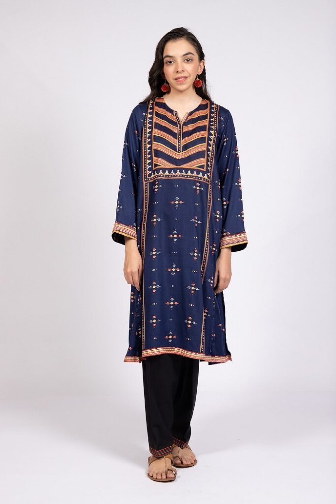 Kayseria Printed Long Shirt