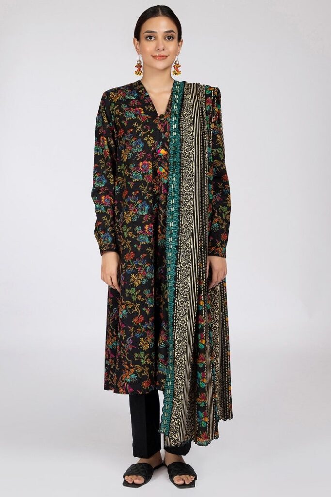 Kayseria Lawn Embroidered Printed