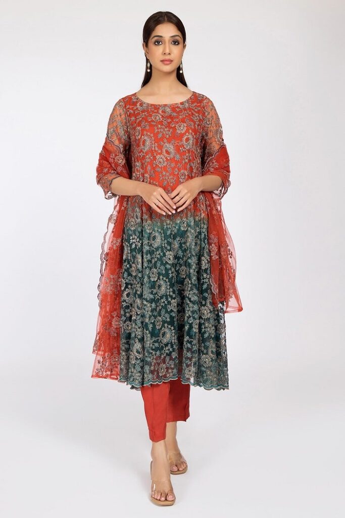 Kayseria Lawn Embroidered
