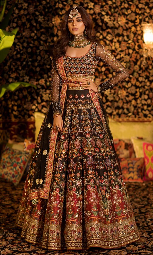 Red Bridal Dresses Nomi Ansari Luxury Bridal Dresses