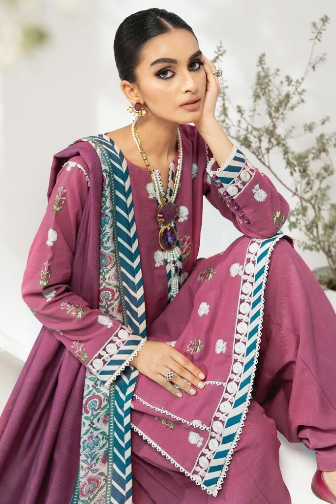 Alkaram Winter Clearance Sale Best picked Pink