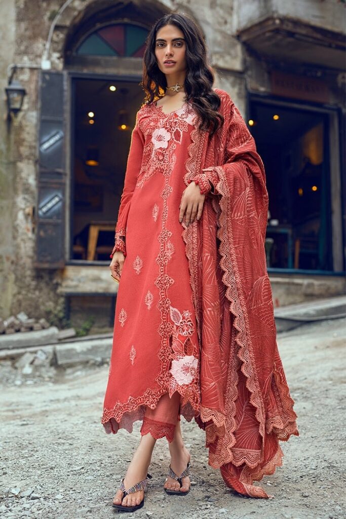 Mushq Winter Sale on Khaddar and Linen unstitched