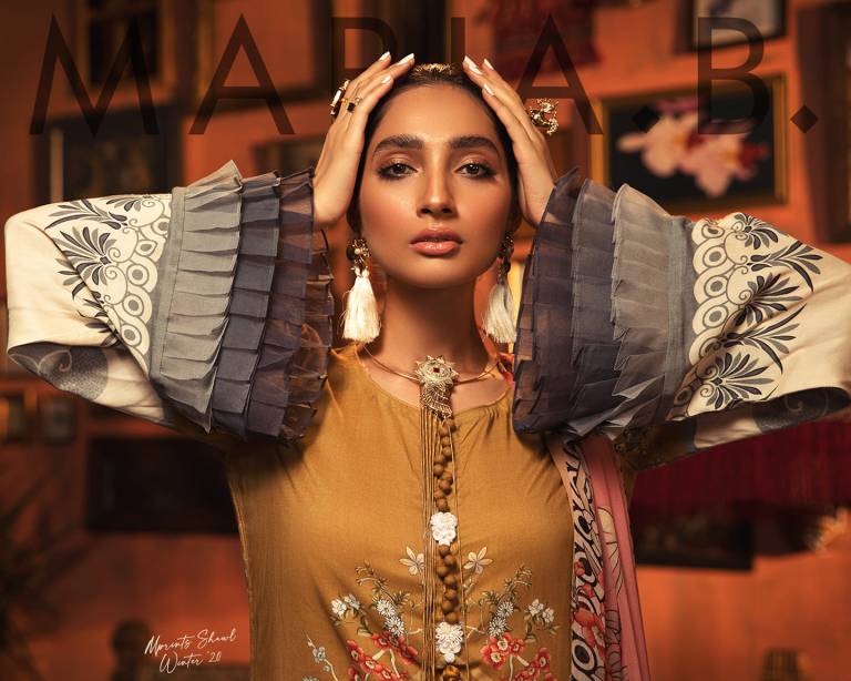 Maria B Winter Sale 2023 UPTO 70% Off Unstitched 3 Piece Price