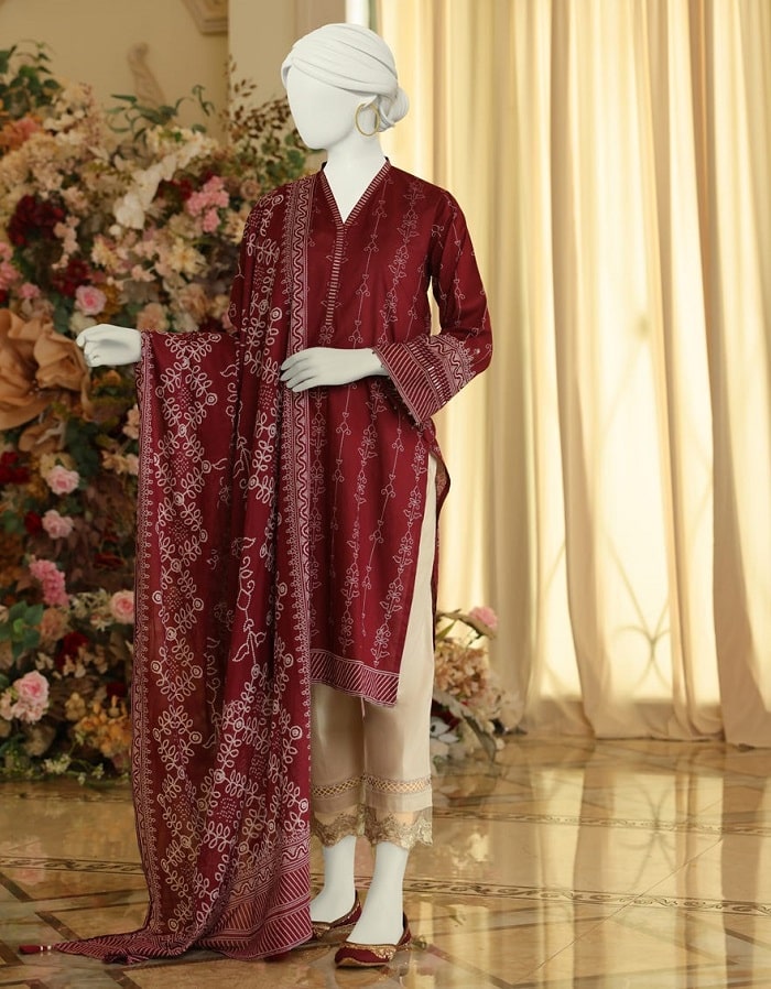 J.  Spring Summer Unstitched Lawn Collection